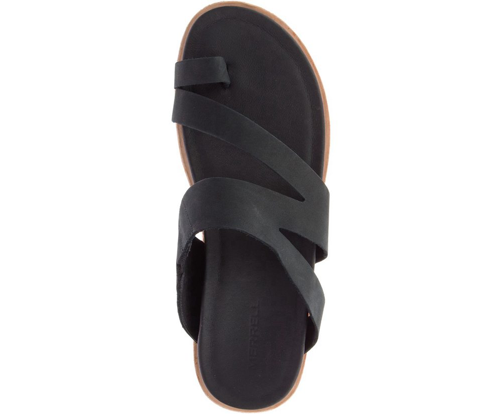 Sandalias Mujer - Merrell Juno Wrap - Negras - ELXV-69172